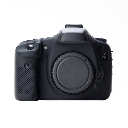 Soft Silicone Protective Case for Canon EOS 7D (Black) by buy2fix