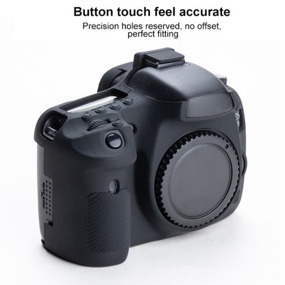 Soft Silicone Protective Case for Canon EOS 7D (Black) by buy2fix
