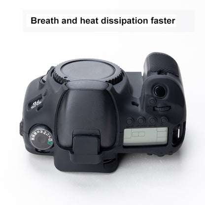 Soft Silicone Protective Case for Canon EOS 7D (Black) by buy2fix