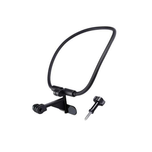 Hands Free Lazy Wearable Neck Phone Camera Holder, Extended Version(Black) - Holder by buy2fix | Online Shopping UK | buy2fix