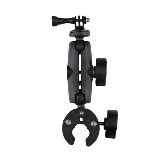 Extended Version 360 Rotation Adjustable Action Camera Clamp Plier Base Holder (Black) - Bicycle Handlebar Mount by buy2fix | Online Shopping UK | buy2fix