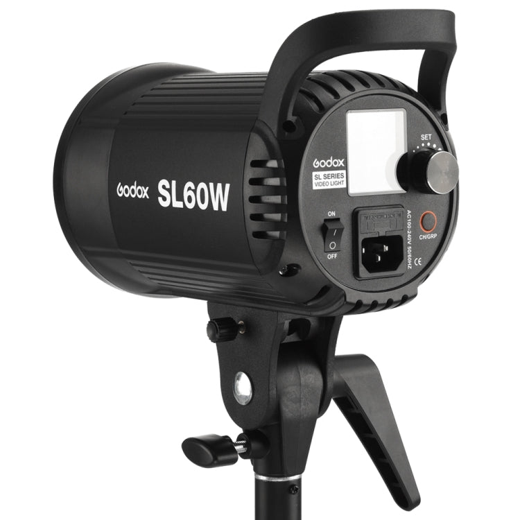 Godox SL60W LED Light Studio Continuous Photo Video Light(UK Plug) - Shoe Mount Flashes by Godox | Online Shopping UK | buy2fix