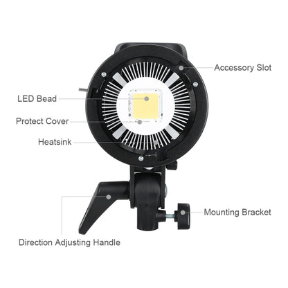 Godox SL60W LED Light Studio Continuous Photo Video Light(UK Plug) - Shoe Mount Flashes by Godox | Online Shopping UK | buy2fix