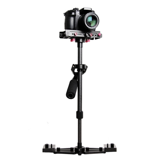 YELANGU YLG0107K 40-67 cm aluminium d'aviation + Fiber de carbone stabilisateur portatif Steadicam professionnel pour appareil photo reflex numérique DV