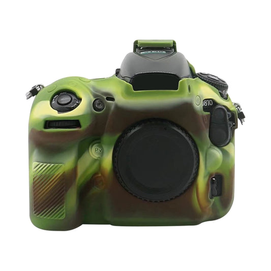 Soft Silicone Protective Case for Nikon D810 (Camouflage) - Protective Case by buy2fix | Online Shopping UK | buy2fix
