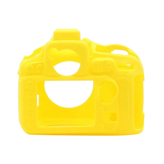 Soft Silicone Protective Case for Nikon D810 (Yellow) - Protective Case by buy2fix | Online Shopping UK | buy2fix