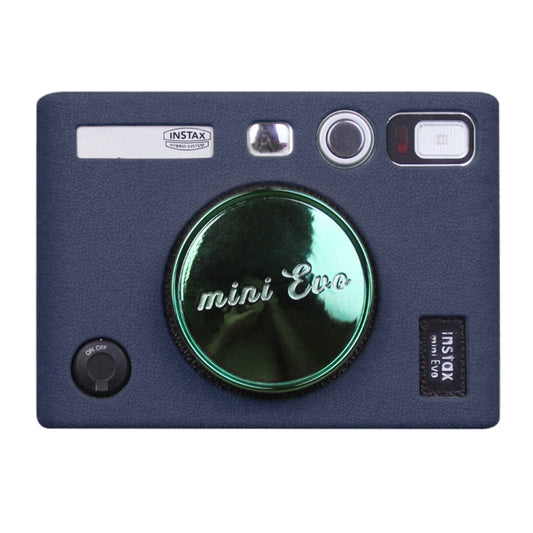 Soft Silicone Protective Case for FUJIFILM instax mini Evo (Blue) - Protective Case by buy2fix | Online Shopping UK | buy2fix