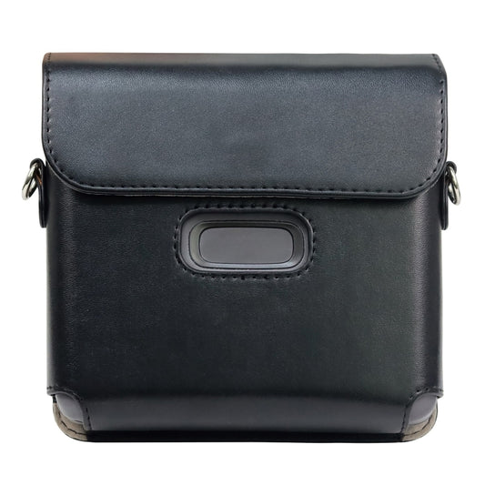 For FUJIFILM instax Link WIDE Full Body PU Leather Case Bag with Strap(Black) - Leather Bag by buy2fix | Online Shopping UK | buy2fix