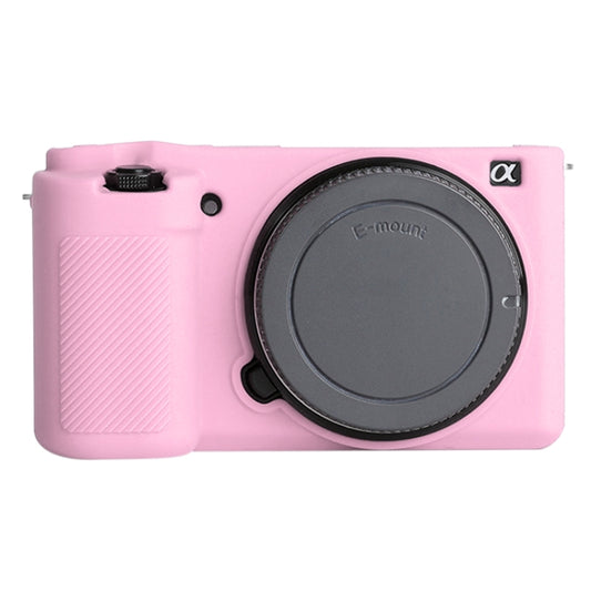 For Sony ZV-E10 Soft Silicone Protective Case (Pink) - Protective Case by buy2fix | Online Shopping UK | buy2fix