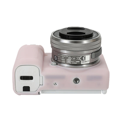 For Sony ZV-E10 Soft Silicone Protective Case (Light Pink) by buy2fix