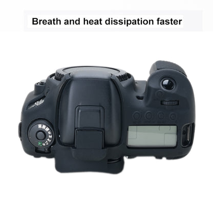 For Canon EOS 7D Mark II Soft Silicone Protective Case (Black) by buy2fix