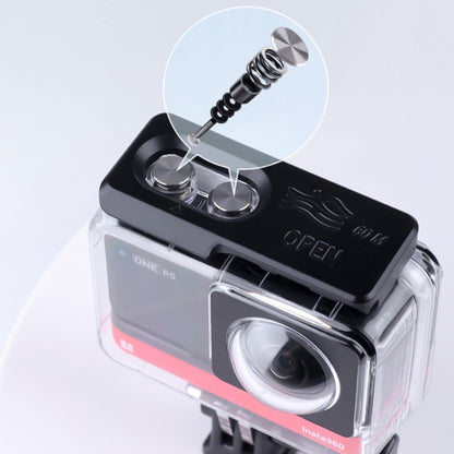 For Insta360 One RS 360 Edition 60m Underwater Depth Diving Case Waterproof Housing(Transparent) - Case & Bags by buy2fix | Online Shopping UK | buy2fix