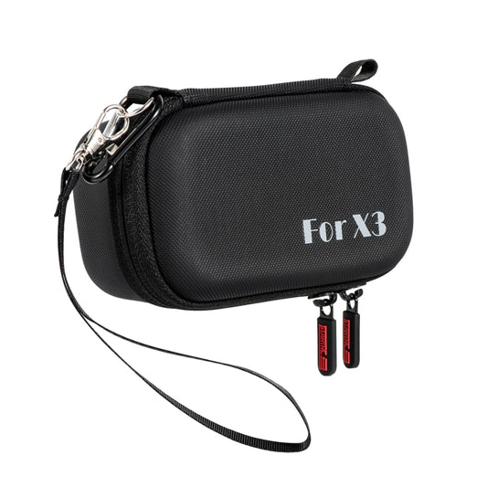 For Insta360 One X3 STARTRC Camera Carry Case with Carabiner & Strap(Black) - Case & Bags by STARTRC | Online Shopping UK | buy2fix