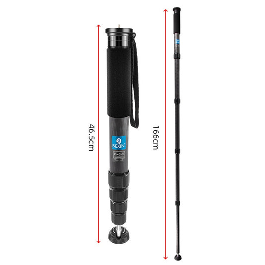 BEXIN P405C Camera Carbon Fiber Monopod Travel Live Selfie Bracket Holder - Monopods by BEXIN | Online Shopping UK | buy2fix