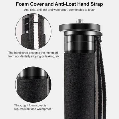 BEXIN P406C Camera Carbon Fiber Monopod Travel Live Selfie Bracket Holder - Monopods by BEXIN | Online Shopping UK | buy2fix