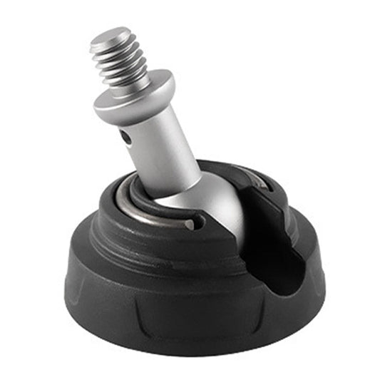 BEXIN GSF50-S Trépied 3/8 pouces Pointes de pied en acier inoxydable Coussinet de pied en plastique