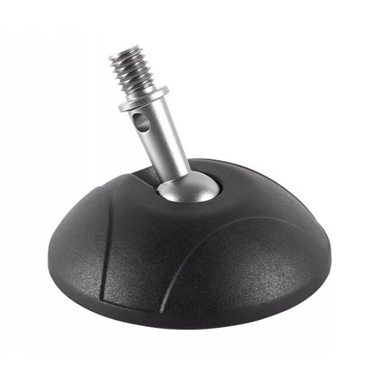 BEXIN GSF68-S Trépied 3/8 pouces Pointes de pied en acier inoxydable Coussinet de pied en plastique