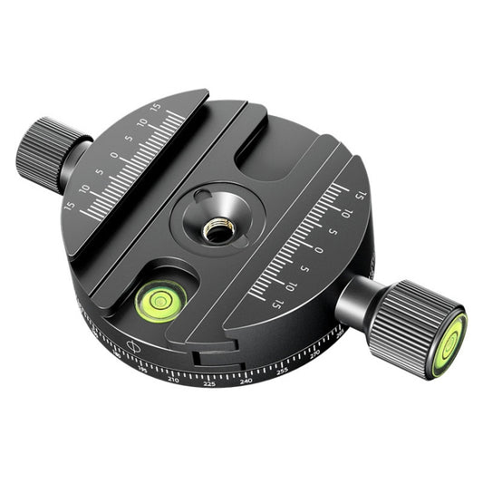 BEXIN QJ-08 Panoramic Rotary Quick Release Clamp Base Tripod Mount - Quick Release Plate by buy2fix | Online Shopping UK | buy2fix