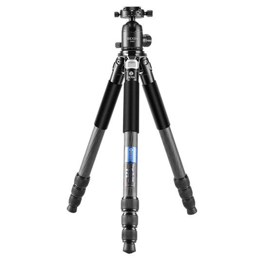 BEXIN RC334 Portable Collapsible Carbon Fiber Camera Tripod with K44 Panoramic BallHead - Tripods by BEXIN | Online Shopping UK | buy2fix