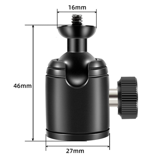 BEXIN K18A Mini 360 Degree Rotation Panoramic Metal Ball Head - Tripod Heads by buy2fix | Online Shopping UK | buy2fix