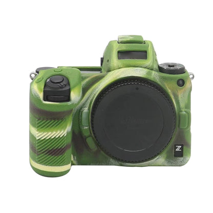 For Nikon Z7 II Soft Silicone Protective Case (Camouflage) by buy2fix