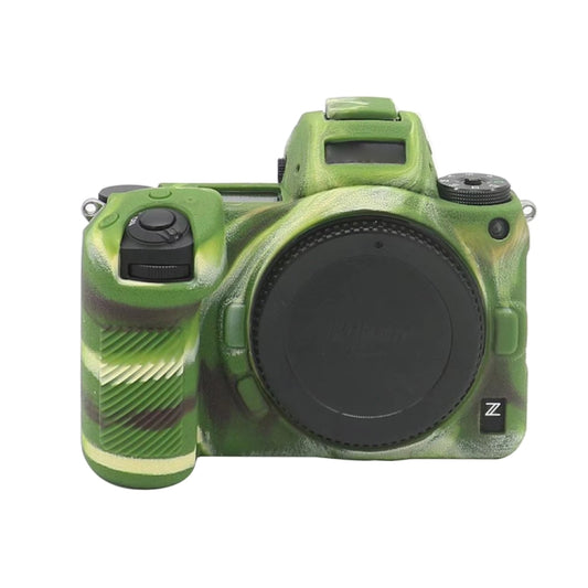 For Nikon Z7 II Soft Silicone Protective Case (Camouflage) by buy2fix