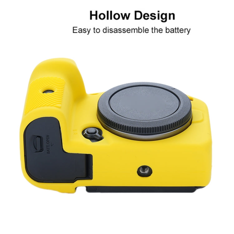 For Canon EOS R7 Soft Silicone Protective Case (Yellow) by buy2fix