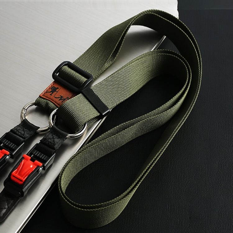 XJ03 Camera Shoulder Hanging Neck Strap(Dark Green) by buy2fix