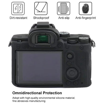 For Sony A7S III / A7S3 Soft Silicone Protective Case(Camouflage) by buy2fix