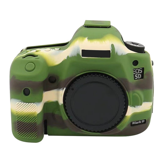 For Canon EOS 5DS Soft Silicone Protective Case (Camouflage) - Protective Case by buy2fix | Online Shopping UK | buy2fix
