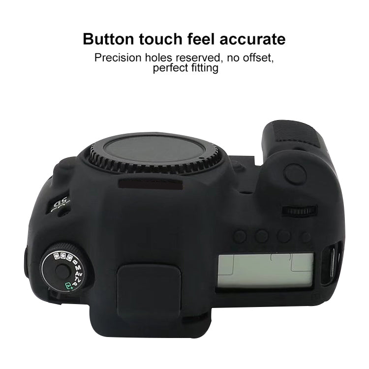 For Canon EOS 5DS Soft Silicone Protective Case (Camouflage) - Protective Case by buy2fix | Online Shopping UK | buy2fix