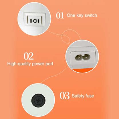 22cm Electric Rotating Turntable Display Stand Live Video Shooting Props Turntable Jewelry Shoes Display Platform, EU Plug (Black) by buy2fix