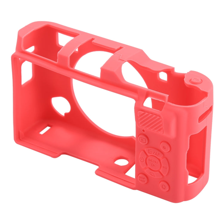 Soft Silicone Protective Case for FUJIFILM X-A5(Magenta) by buy2fix