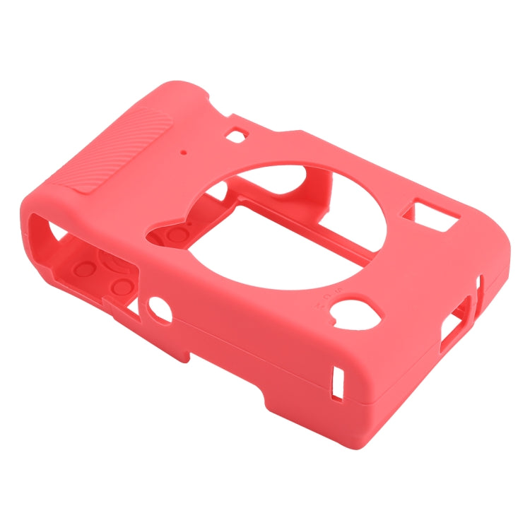 Soft Silicone Protective Case for FUJIFILM X-A5(Magenta) by buy2fix