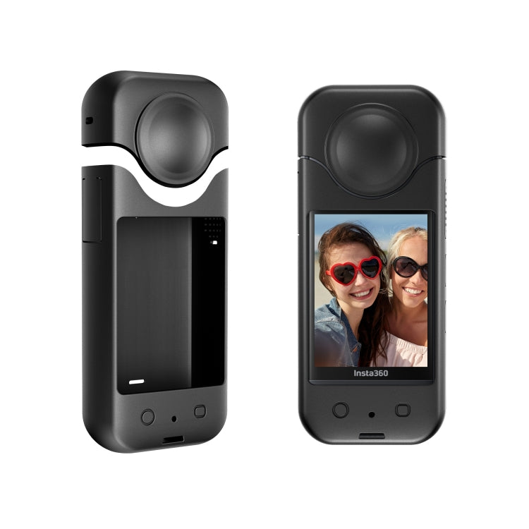 For Insta360 X3 STARTRC Full Body Silicone Protective Case(Black) - Case & Bags by STARTRC | Online Shopping UK | buy2fix