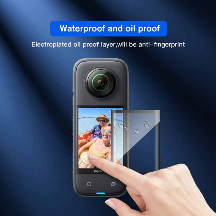 For Insta360 X3 STARTRC 2pcs Curved  HD Explosion-proof Soft Film - Protective Film & Stickers by STARTRC | Online Shopping UK | buy2fix