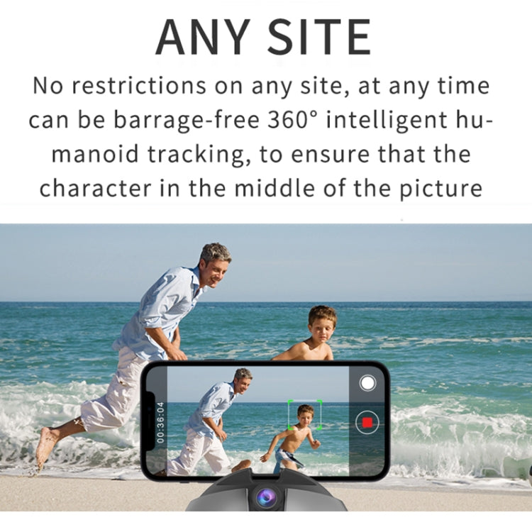 Q9 Al Gesture Recognition Two Axis Follow-up Cloud Platform(Dark Gray) by buy2fix