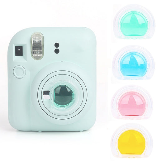 For Fujifilm Instax mini 12 4-in-1 Jelly Four Colors Camera Filter by buy2fix