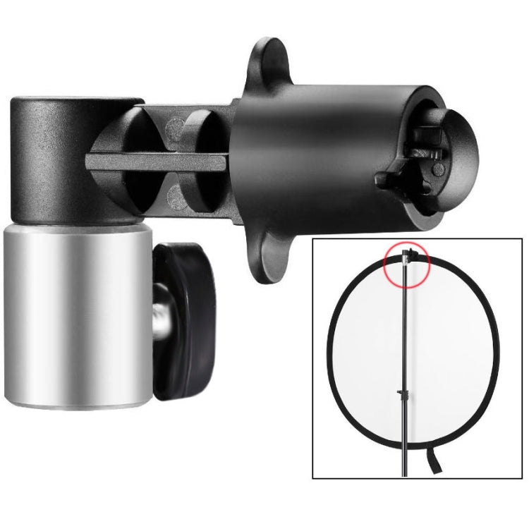 Photo Video Photography Studio Reflector Holder Clip for Light Stand - Stand Bracket by buy2fix | Online Shopping UK | buy2fix