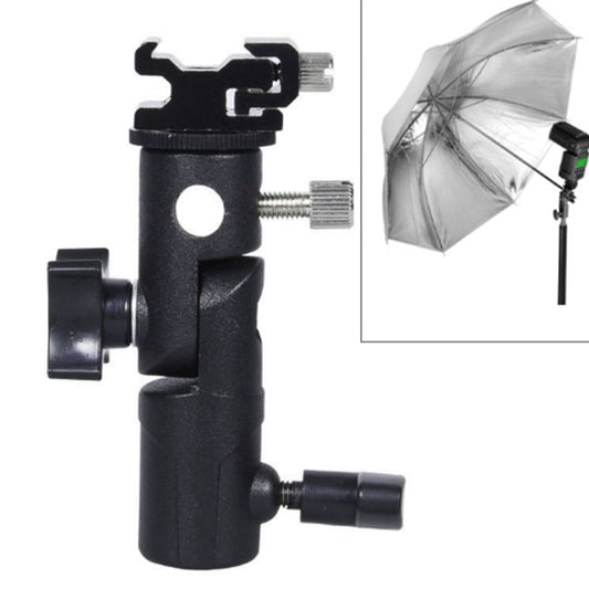 E Type Multifunctional Flash Light Stand Umbrella Bracket, Max Load: 3kg - Stand Bracket by buy2fix | Online Shopping UK | buy2fix