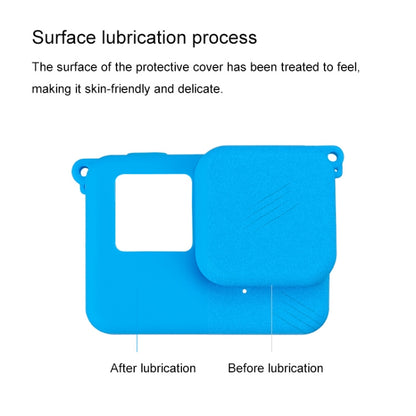 For Insta360 Ace Body Silicone Protective Case with Lens Cap (Black) by buy2fix