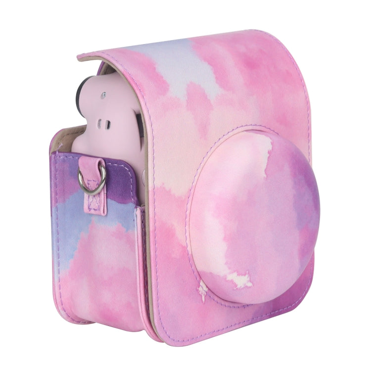 For FUJIFILM instax mini 12 Painted Full Body Leather Case Camera Bag with Strap(Dream Cloud) by buy2fix