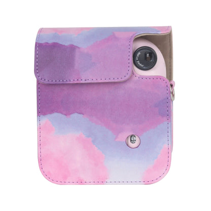For FUJIFILM instax mini 12 Painted Full Body Leather Case Camera Bag with Strap(Dream Cloud) by buy2fix