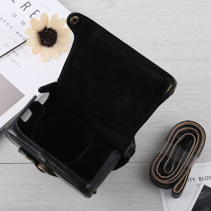 Full Body Camera PU Leather Case Bag with Strap for Fujifilm X100F (Black) by buy2fix