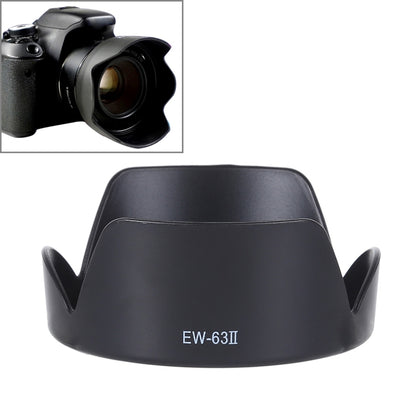EW-63II Lens Hood Shade for Canon EF 28mm f/1.8 USM, EF 28-105mm f/3.5-4.5 USM, F 28-105mm f/3.5-4.5 II USM Lens - Lens Hood by buy2fix | Online Shopping UK | buy2fix