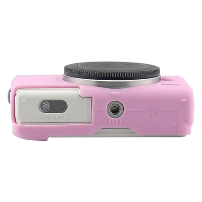 Soft Silicone Protective Case for Canon M100 (Pink) by buy2fix
