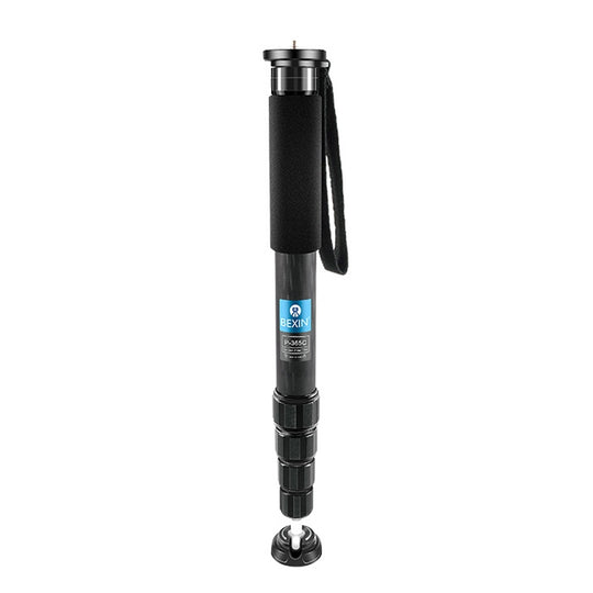 BEXIN P365C caméra monopode en Fiber de carbone voyage support de support de Selfie en direct