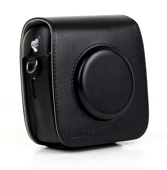 Vintage PU Leather Camera Case Protective bag for FUJIFILM Instax SQUARE SQ10 Camera, with Adjustable Shoulder Strap(Black) - Leather Bag by buy2fix | Online Shopping UK | buy2fix