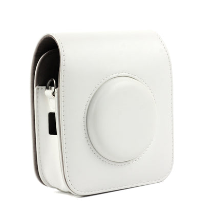 Vintage PU Leather Camera Case Protective bag for FUJIFILM Instax SQUARE SQ10 Camera, with Adjustable Shoulder Strap(White) by buy2fix
