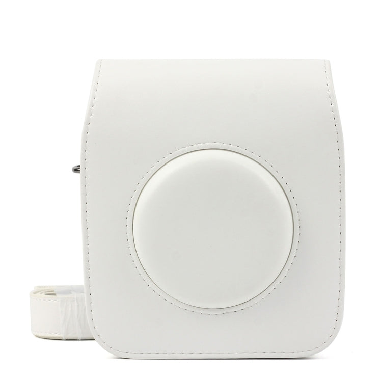 Vintage PU Leather Camera Case Protective bag for FUJIFILM Instax SQUARE SQ10 Camera, with Adjustable Shoulder Strap(White) by buy2fix